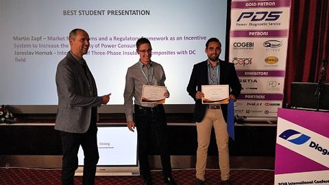 Zum Artikel "Martin Zapf erhält im Rahmen der International Conference on Diagnostics in Electrical Engineering (Diagnostika 2018) den Best Young Researcher Award."